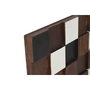 DKD Home Decor Decoración de Pared Mango 90x4x90 Cuadrados 3D