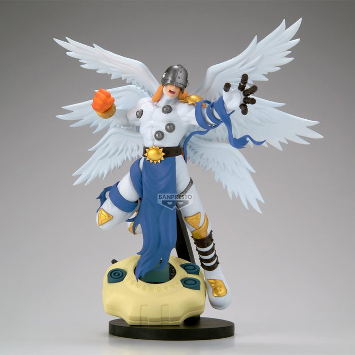 Banpresto Figura Angemon Digimon Adventure con Base Digivice 22cm Banpresto Figura Angemon Digimon Adventure con Base Digivice 22cm