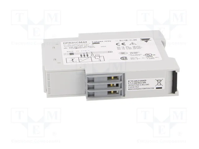 CARLO GAVAZZI DPA Relé de monitorización de tensión trifásica SPDT