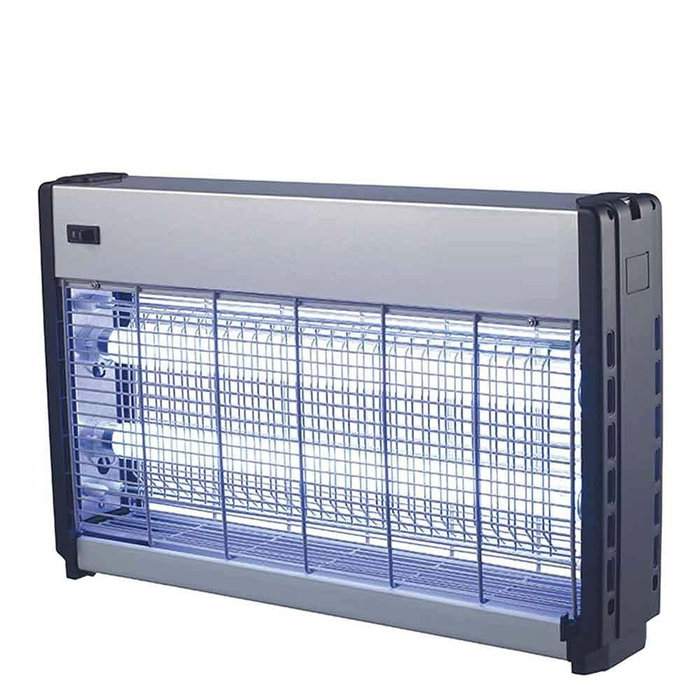 Edm Mata insectos profesional eléctrico 2 x 20W Cromo/negro Edm Mata insectos profesional eléctrico 2 x 20W Cromo/negro