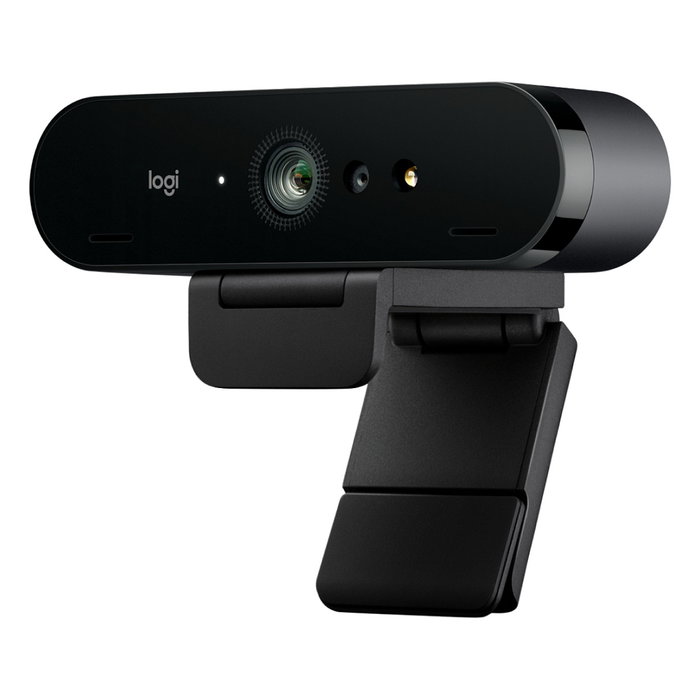 Logitech BRIO 4K Webcam Graphite - Cámara Web 4K Ultra HD para Windows Hello