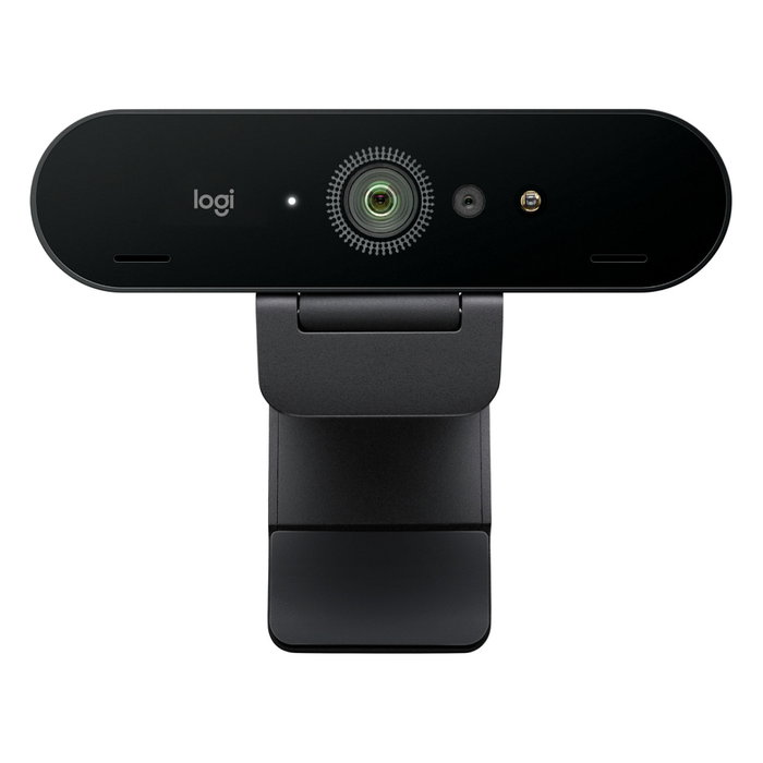 Logitech BRIO 4K Webcam Graphite - Cámara Web 4K Ultra HD para Windows Hello