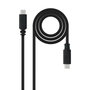 Nanocable Cable USB 2.0 USB-C a USB-C 1,5 m Negro