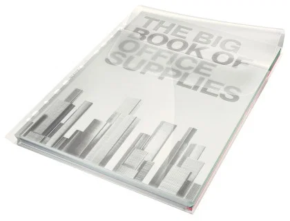 Funda multitaladro Leitz con fuelle DIN A4 180 micras cristal, pack 5 unidades