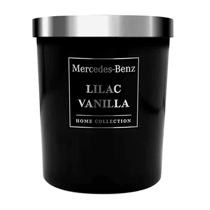 Mercedes-Benz Vela aromática Lilac Vanilla Floral 180 g Mercedes-Benz Vela aromática Lilac Vanilla Floral 180 g