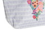 DKD Home Decor Neceser Urban World&flowers Impermeable Azul Rosa 8 x 21 x 33 cm