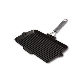 Staub Parrilla Rectangular Inducción 34x21cm Negro