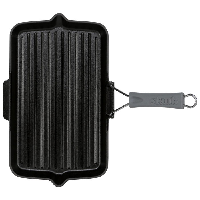 Staub Parrilla Rectangular Inducción 34x21cm Negro Staub Parrilla Rectangular Inducción 34x21cm Negro