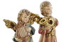 DKD Home Decor Figura Ángel Resina Multicolor 3.9 x 9.8 x 6 cm (4 Unidades)