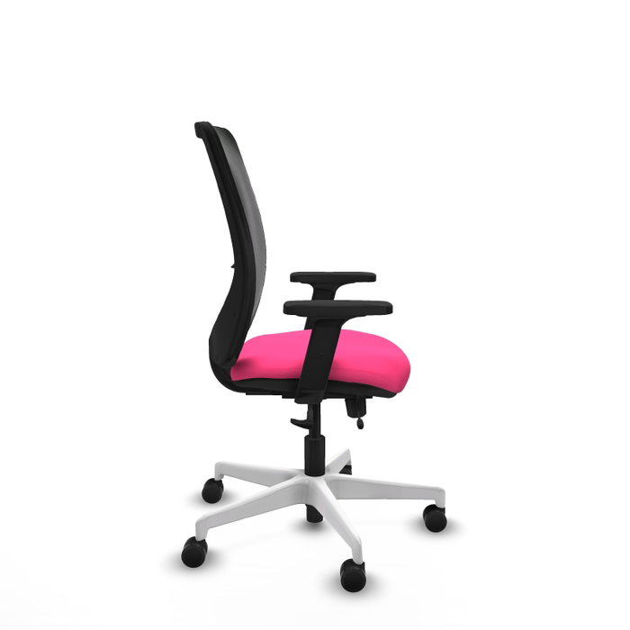 PIQUERAS Y CRESPO Silla de oficina Zulema Rosa y Negro PIQUERAS Y CRESPO Silla de oficina Zulema Rosa y Negro
