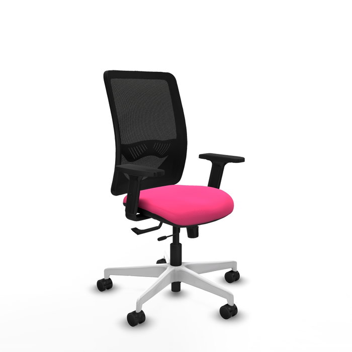 PIQUERAS Y CRESPO Silla de oficina Zulema Rosa y Negro PIQUERAS Y CRESPO Silla de oficina Zulema Rosa y Negro