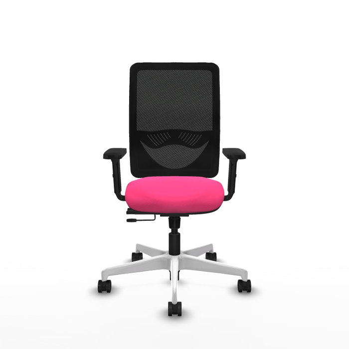 PIQUERAS Y CRESPO Silla de oficina Zulema Rosa y Negro PIQUERAS Y CRESPO Silla de oficina Zulema Rosa y Negro