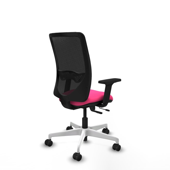 PIQUERAS Y CRESPO Silla de oficina Zulema Rosa y Negro PIQUERAS Y CRESPO Silla de oficina Zulema Rosa y Negro