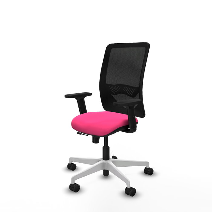 PIQUERAS Y CRESPO Silla de oficina Zulema Rosa y Negro PIQUERAS Y CRESPO Silla de oficina Zulema Rosa y Negro