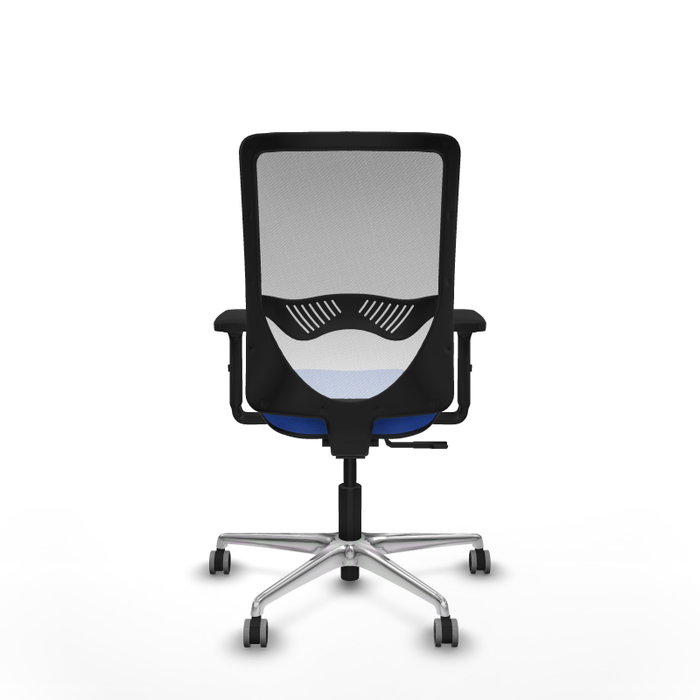 PIQUERAS Y CRESPO Silla de oficina Zulema con mecanismo Sincro, Azul y Blanco PIQUERAS Y CRESPO Silla de oficina Zulema con mecanismo Sincro, Azul y Blanco