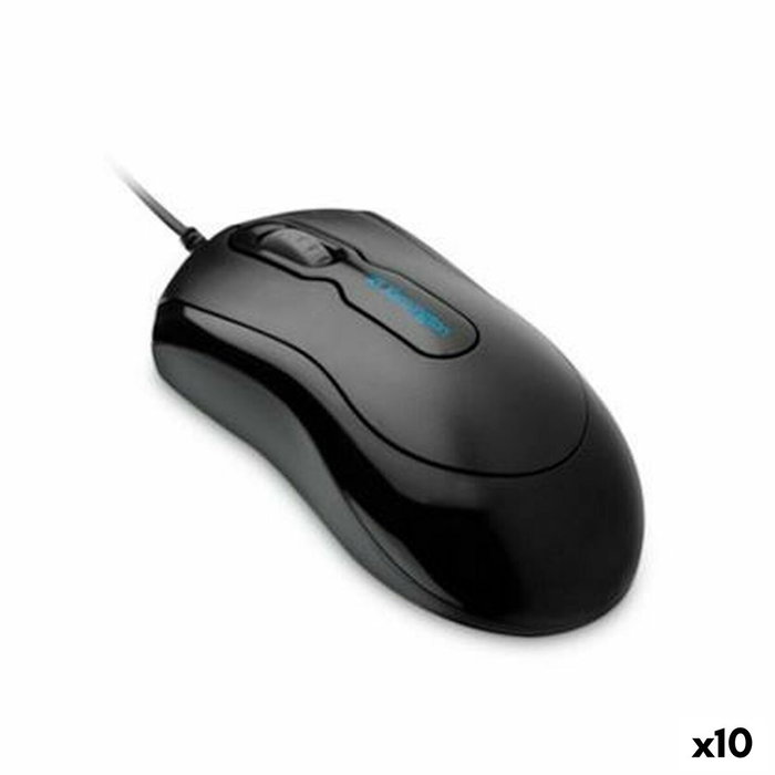 Kensington Ratón Óptico Ambidextro USB Negro