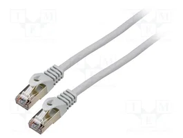 Lanberg Patchcord Cat 6 F/UTP 30m Gris con certificación Fluke Passed