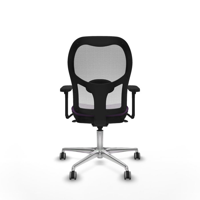 PIQUERAS Y CRESPO Silla de oficina Jorquera con mecanismo sincro, morado y blanco PIQUERAS Y CRESPO Silla de oficina Jorquera con mecanismo sincro, morado y blanco