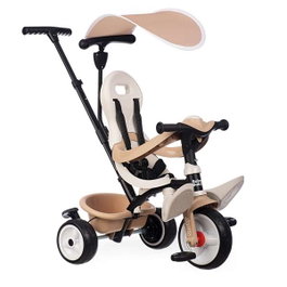 Smoby Triciclo Baby Balade Beige para niños 18 meses, 52.5x66x95 cm