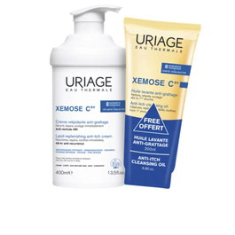 Uriage Xemose C8 crema de 400 ml + aceite de 200 ml