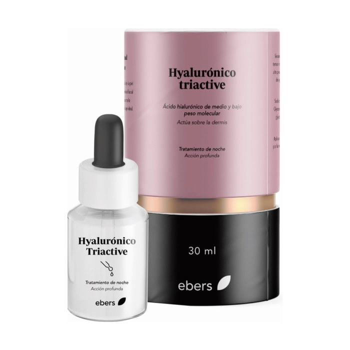 Ebers Ácido Hialurónico Triactif Noche 30 ml Sérum Hidratante y Antiaging Ebers Ácido Hialurónico Triactif Noche 30 ml Sérum Hidratante y Antiaging