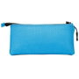 Oh My Pop Estuche Portatodo Triple Mesh Cyan Neon Azul