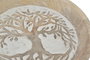 DKD Home Decor Bandeja Vaciabolsillos Árbol de la Vida de Mango