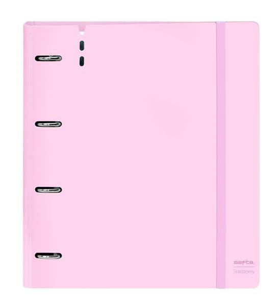 Safta Carpeblock PP Foam 4 Anillas 35mm con Recambio "Feeling" 27x32x4cm Safta Carpeblock PP Foam 4 Anillas 35mm con Recambio "Feeling" 27x32x4cm