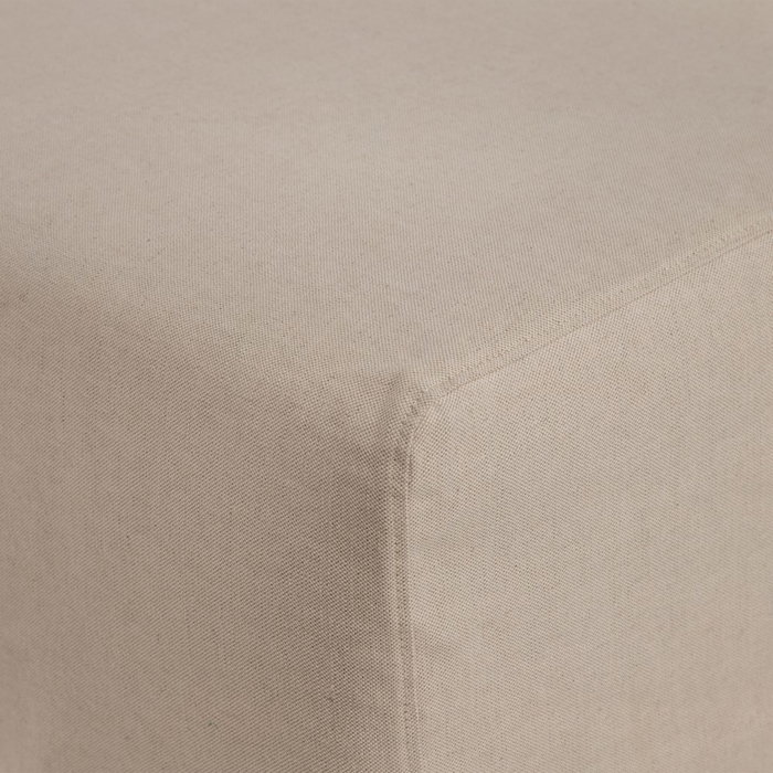 Sofá Chaise Longue Beige Tejido Salón 249 X 160 X 73 cm