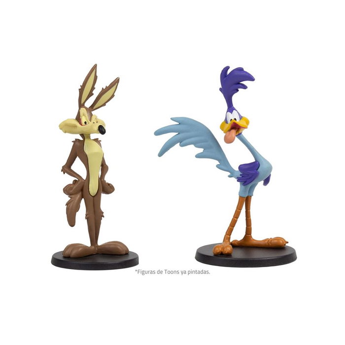 CMON Looney Tunes Mayhem Pack de 4 Figuras - Juego de Mesa de Expansión con Silvestre, Piolín, Coyote y Correcaminos - Español - Ref. LTM002ES CMON Looney Tunes Mayhem Pack de 4 Figuras - Juego de Mesa de Expansión con Silvestre, Piolín, Coyote y Correcaminos - Español - Ref. LTM002ES