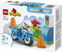 Lego Juego de construcción Moto de Policía Azul Duplo, Edad mínima recomendada: 18 meses