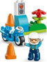 Lego Juego de Construcción Moto De Policía Azul Duplo