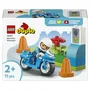 Lego Juego de Construcción Moto De Policía Azul Duplo