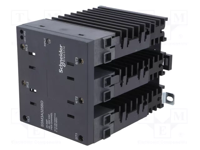 SCHNEIDER ELECTRIC Relé semiconductor Zelio Relay 25A 3-fásico