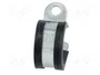 LAPP Abrazadera de acero con policloropreno Øaro 21mm