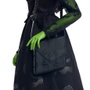 MATTEL Muñeca Elphaba Thropp Wicked inspirada en la película con conjunto, sombrero y piel verde, articulada