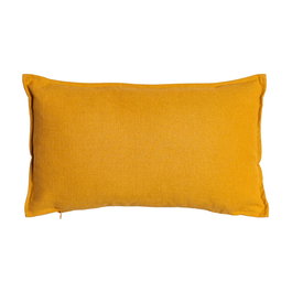 Cojín Ocre 85%Algodón-15%Lino Decoración 50 X 30 cm (Set de 2)