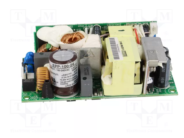 MEAN WELL EPP-100-24 Fuente de alimentación de impulso abierta de 100W