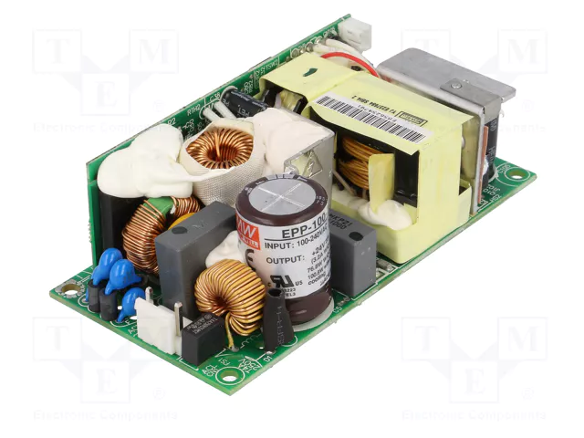 MEAN WELL EPP-100-24 Fuente de alimentación de impulso abierta de 100W