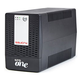 SALICRU SPS ONE SAI 1500VA - UPS Interactivo, 900W, 4 Tomas, Negro, Part Number 662AG000013
