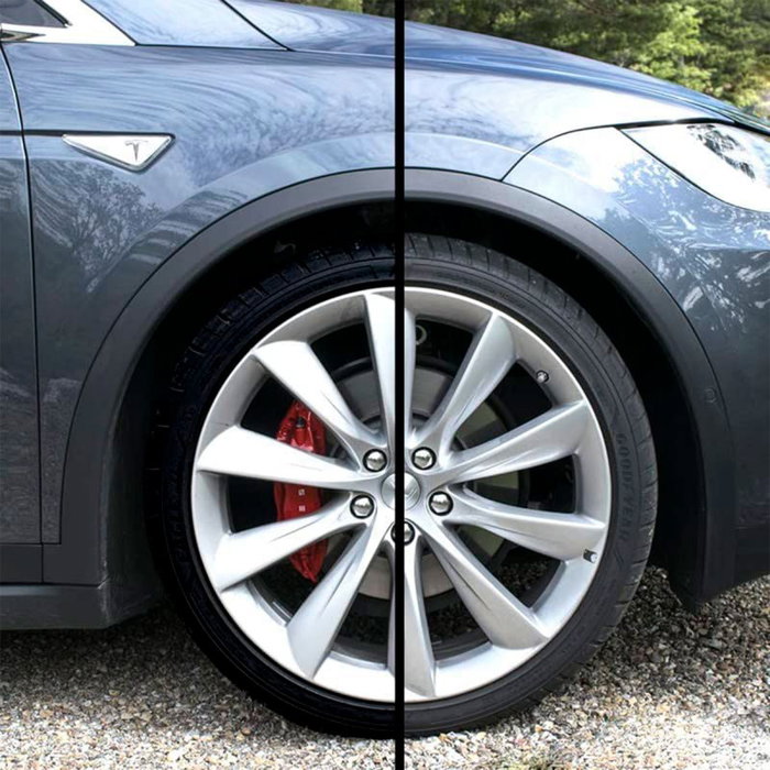 Occ Motorsport Kit Limpieza Exterior Coche OCC47101 - Champú, Limpia Llantas, Abrillantador Neumáticos y Esponja Jumbo