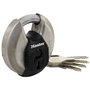 Master Lock Excell Candado Redondo de Acero Inoxidable 70 mm