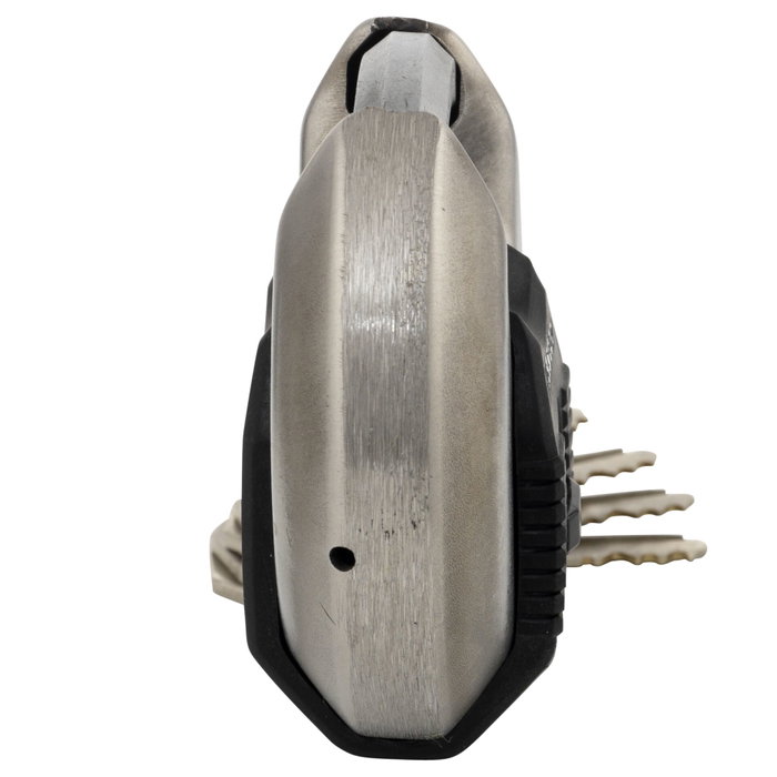Master Lock Excell Candado Redondo de Acero Inoxidable 70 mm