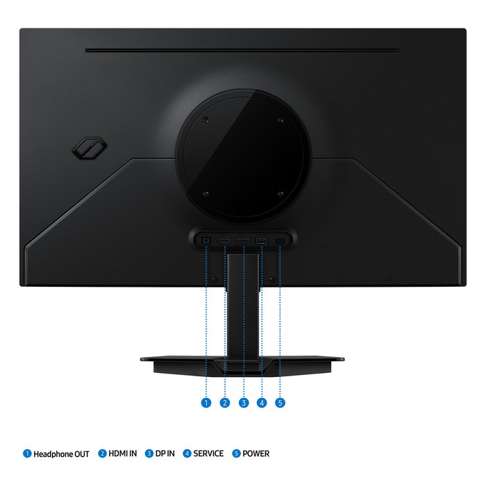 Samsung Odyssey G5 S27FG506SU 27 pulg. QHD QD-OLED 180Hz Negro