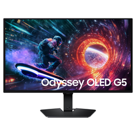 Samsung Monitor Gaming Odyssey G5 LS27FG506SU 27 Pulgadas, Curvo, 240 Hz, 1ms, AMD FreeSync Premium, WQHD, Negro