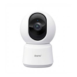 Arenti Cámara de vigilancia interior UHD 3K/5MP con Pan Tilt Zoom y Wi-Fi 5G