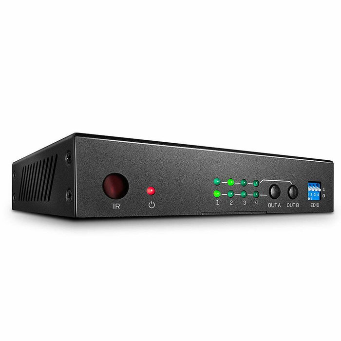 LINDY Matriz de conmutación AV 4x2 HDMI 2.0 18G 38084