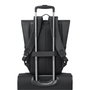 Rivacase 7826 Eden ECO Mochila Roll-top Negra