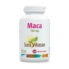 Sura Vitasan Maca 750mg 120 Cápsulas Complemento Alimenticio Energía Natural
