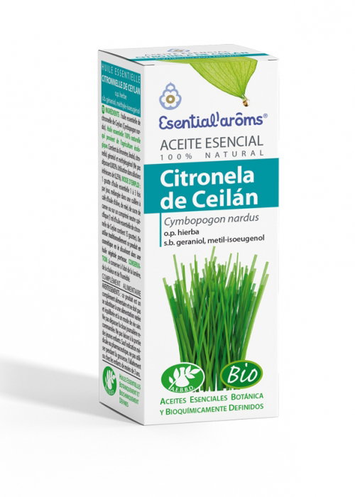 ESENTIAL AROMS Aceite Esencial de Citronela de Ceilán 100 ml